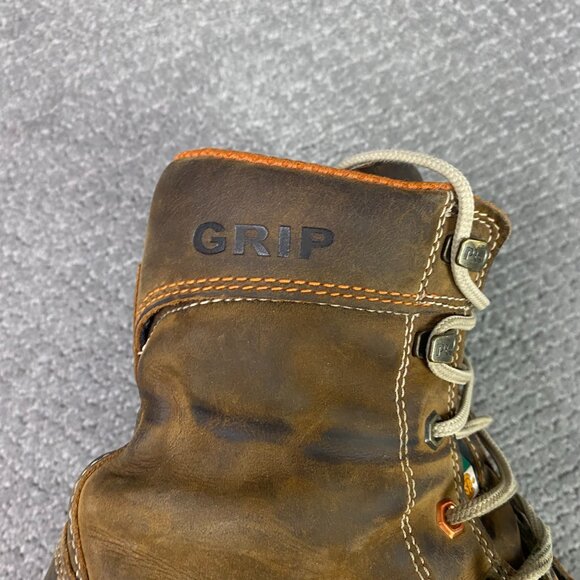 Timberland PRO Men's Alloy Toe Gridworks Waterproof 8" Work Boots Size 11W - Picture 5 of 16